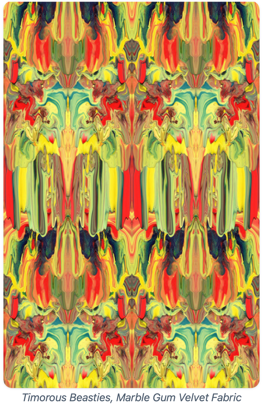 Patterns and rhythm in art