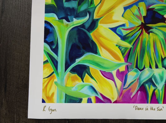 Dance in the sun fine art print