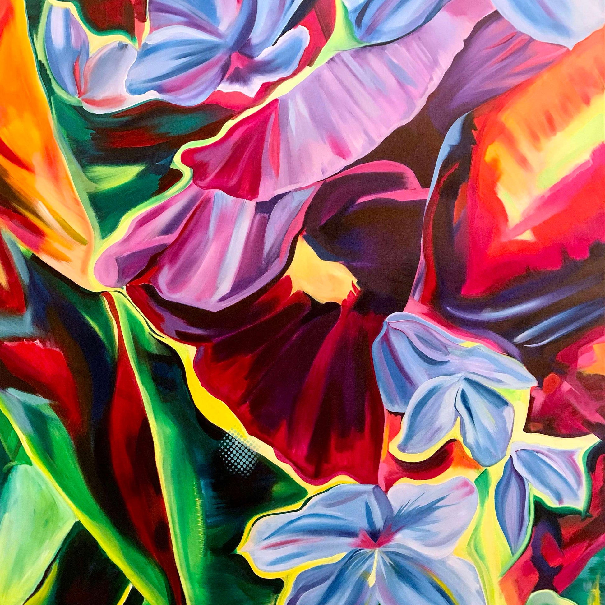 'Spring' oil painting on canvas