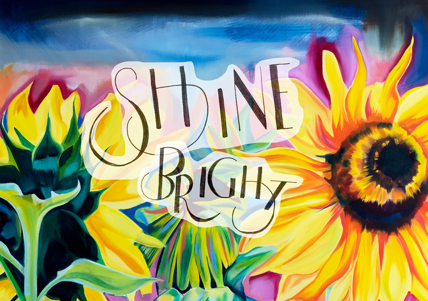 Shine Bright Artist Postcard