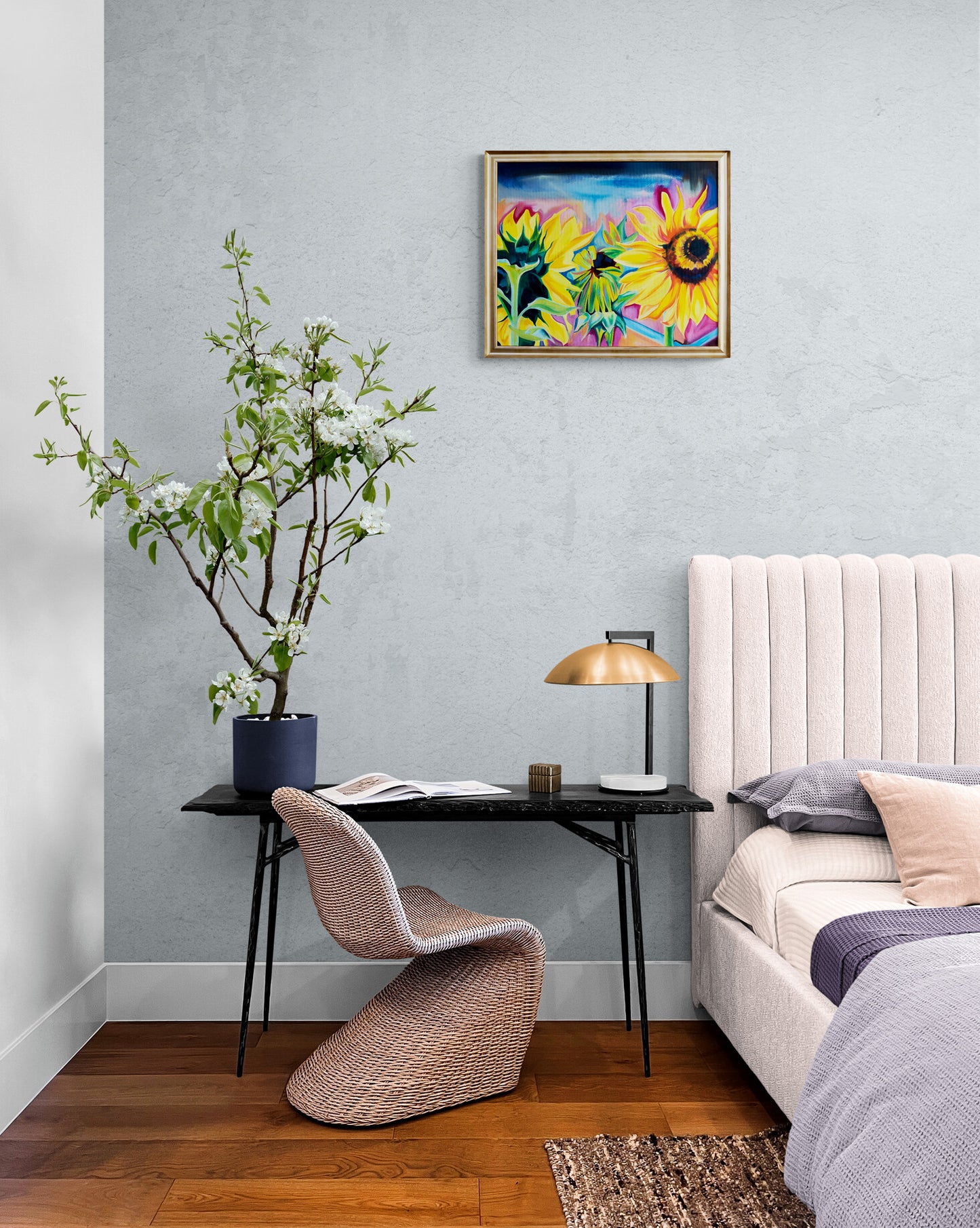 Dance in the sun - oil painting
