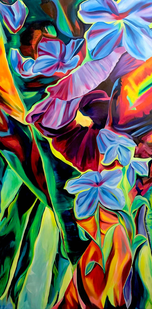 'Spring' oil painting on canvas