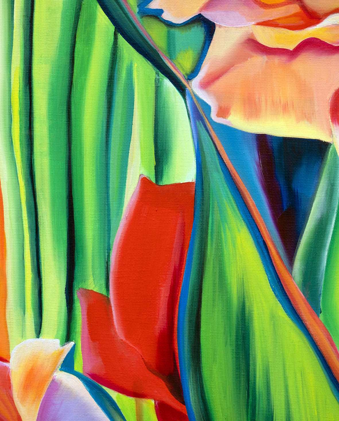 Summer Fling - oil painting